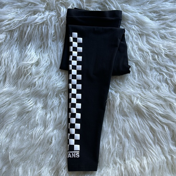EUC Vans Checkerboard Leggings - Picture 5 of 14